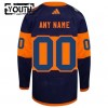 New York Islanders Dresy Personalizované 2024 Premium Stadium Series Adidas Navy - Dětské